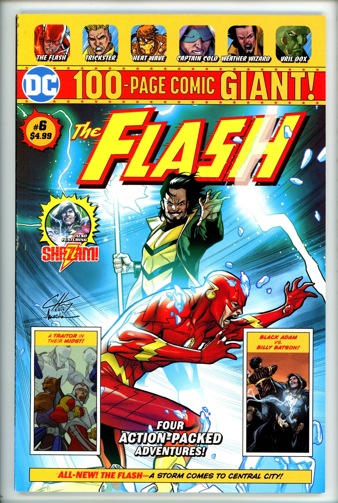 Flash 100 Page Giant 6-DC-CaptCan Comics Inc