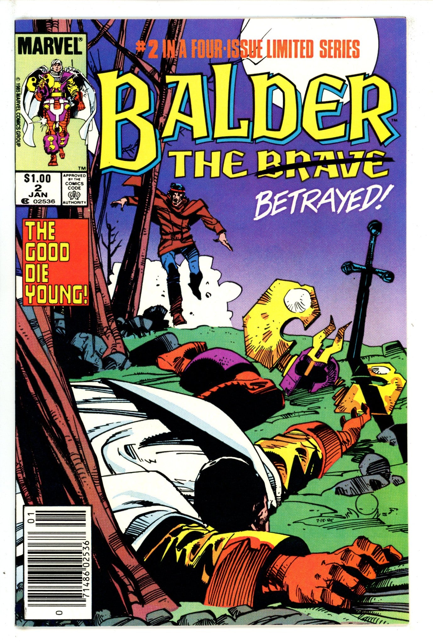 Balder the Brave 2 Canadian Price Variant NM- (1986)