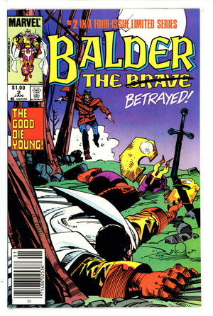 Balder the Brave 2 Canadian Price Variant NM- (1986)
