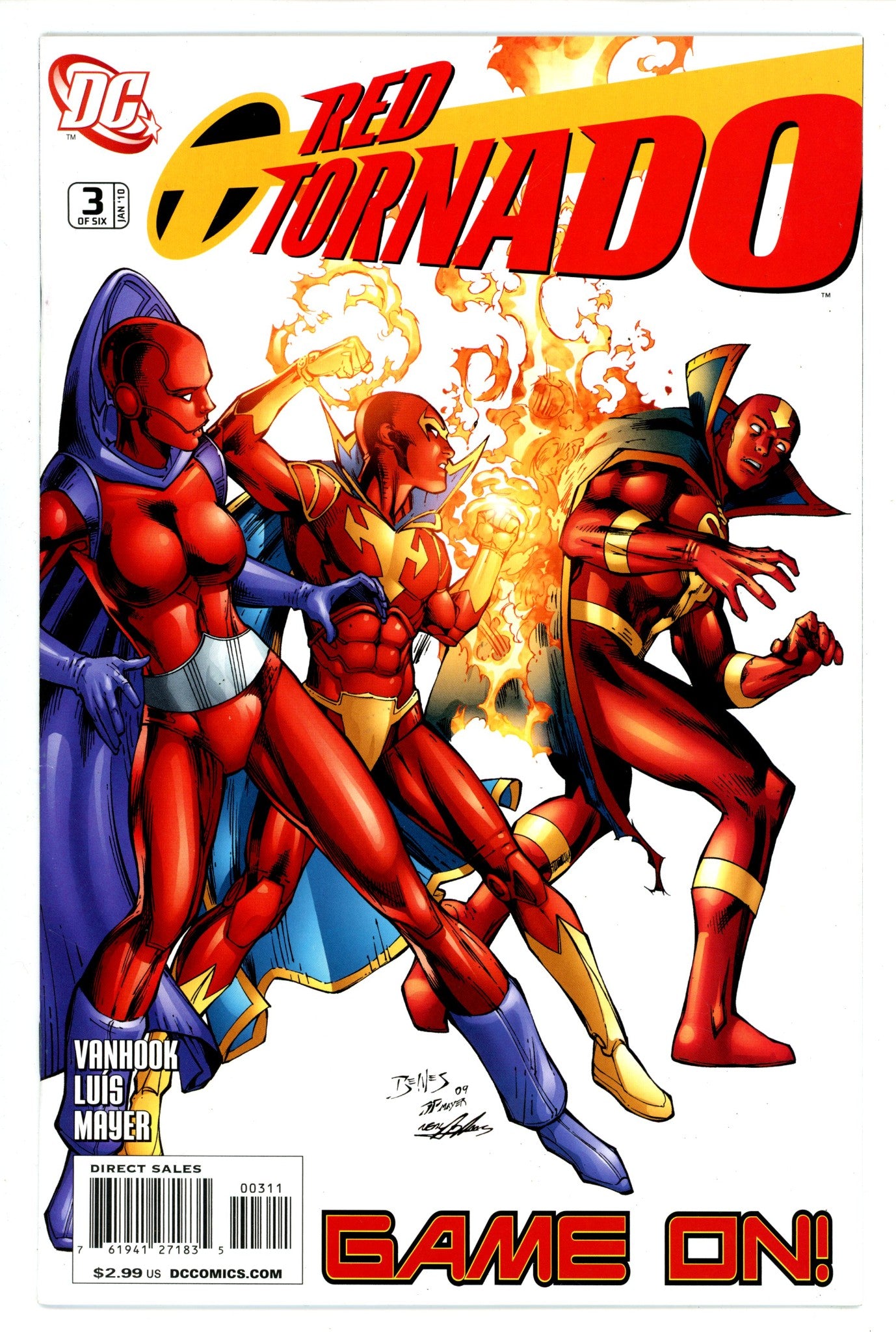 Red Tornado Vol 2 3 (2009)