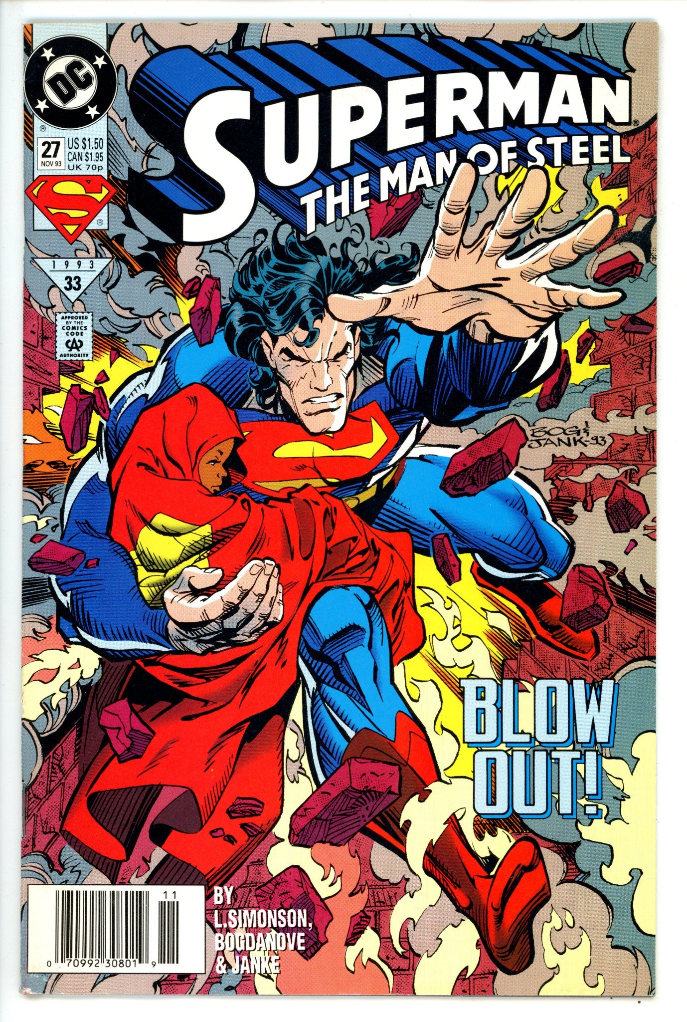 Superman: The Man of Steel 27 Newsstand