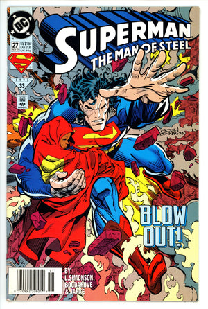 Superman: The Man of Steel 27 Newsstand