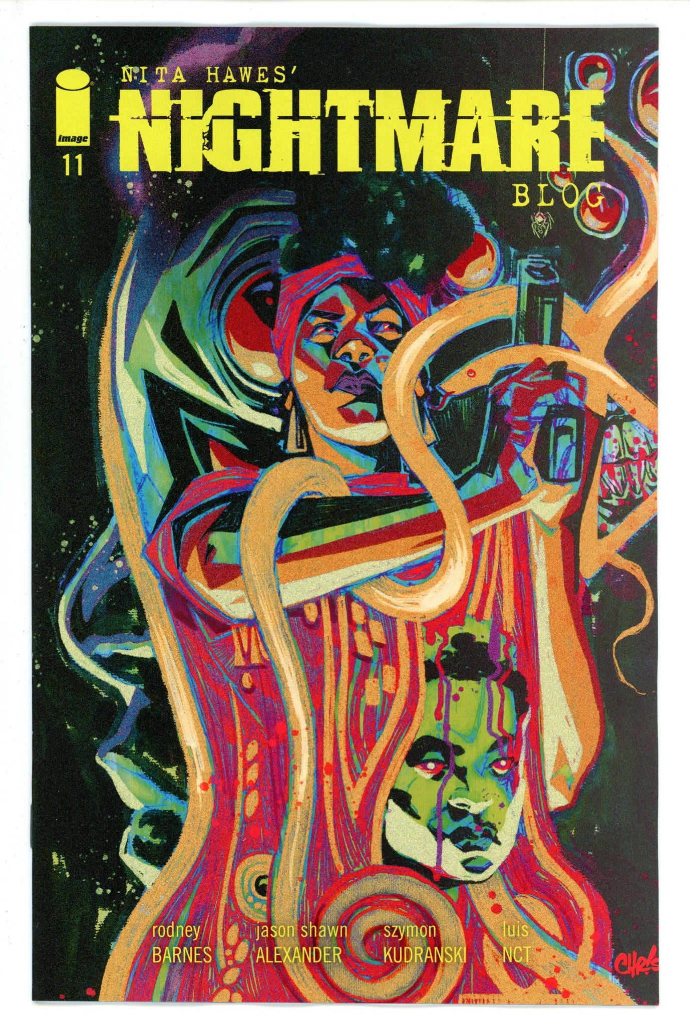 Nita Hawes Nightmare Blog 11 Visions Variant (2023)