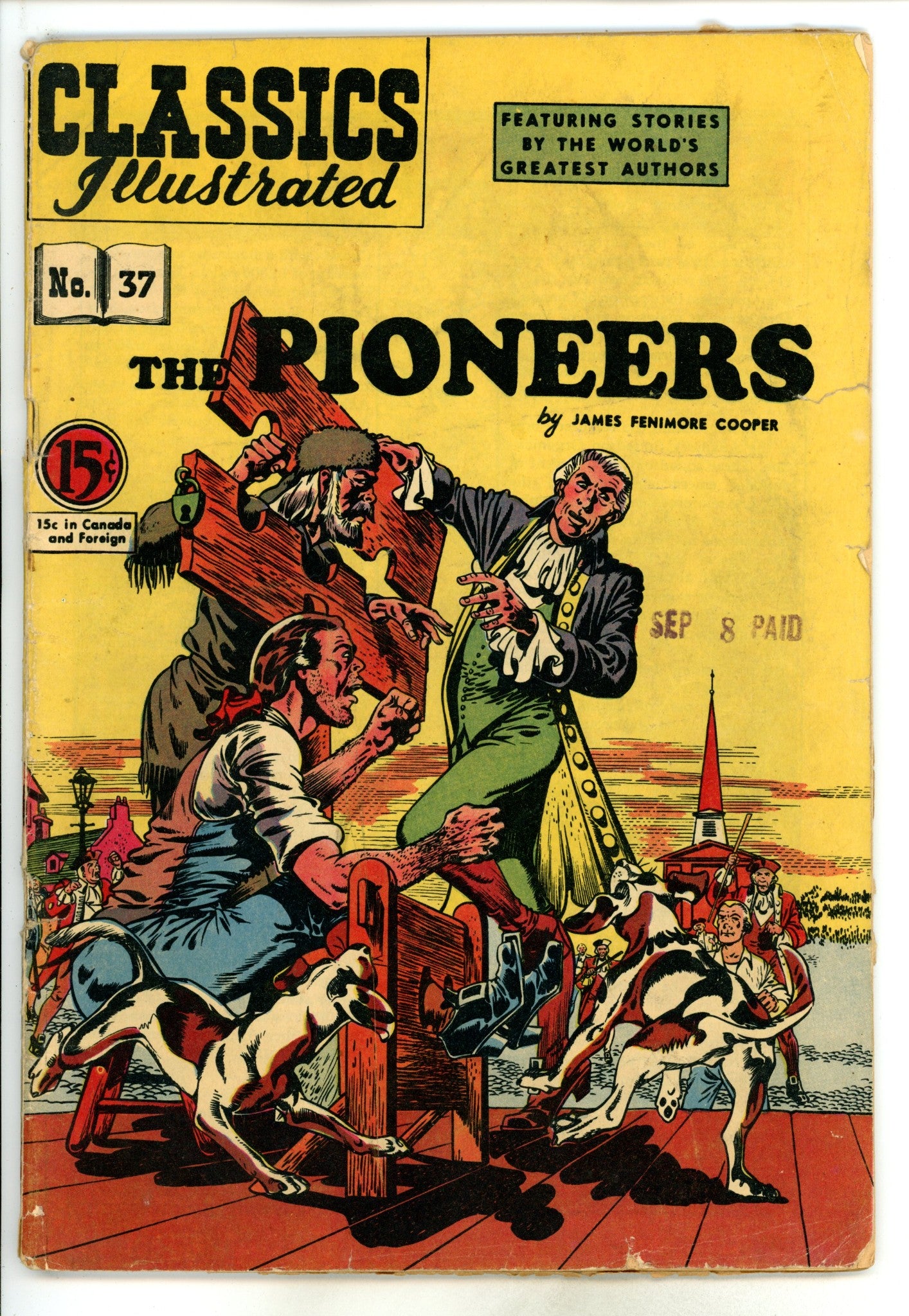 Classics Illustrated 37 HRN 75 Canadian VG-