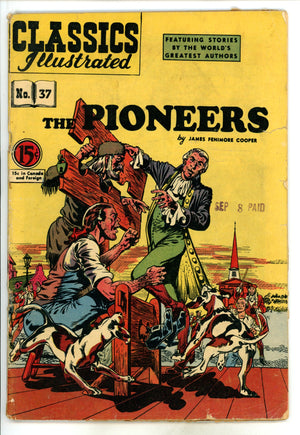 Classics Illustrated 37 HRN 75 Canadian VG-