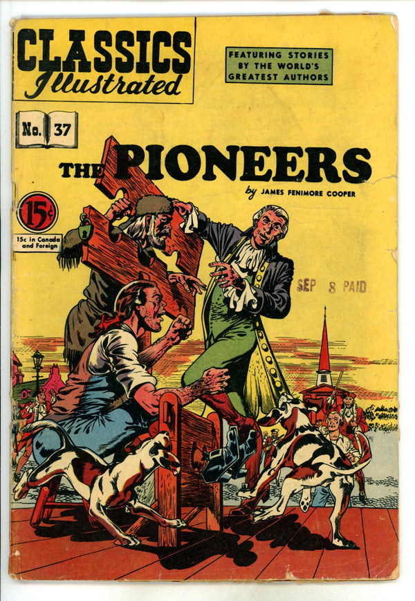 Classics Illustrated 37 HRN 75 Canadian VG-