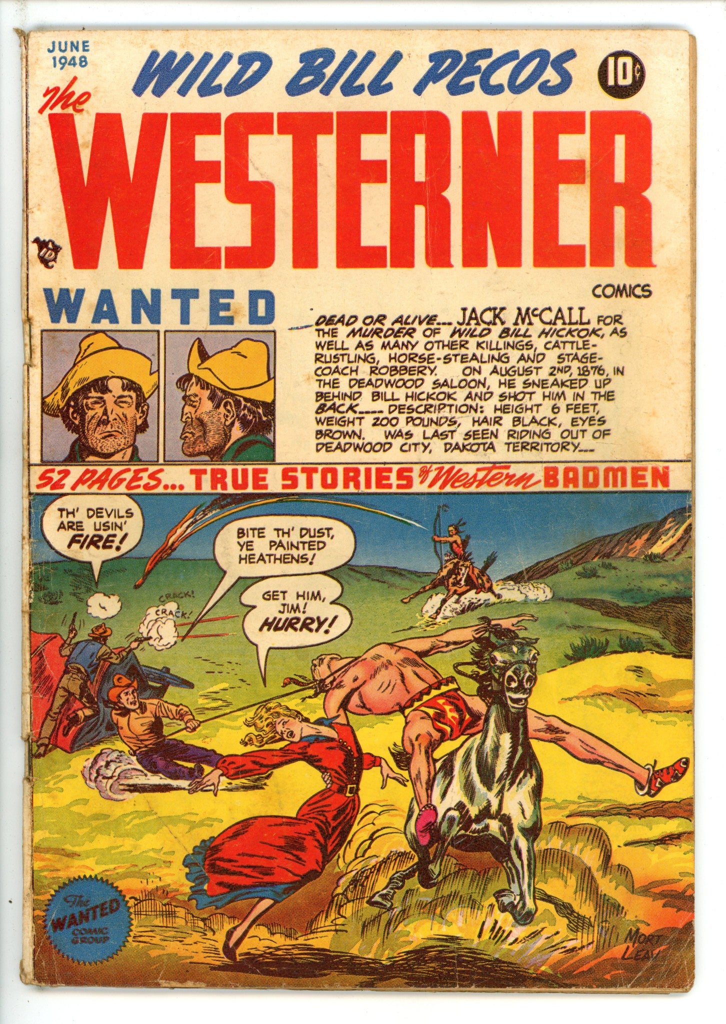 The Westerner Comics 17 GD/VG (1948)