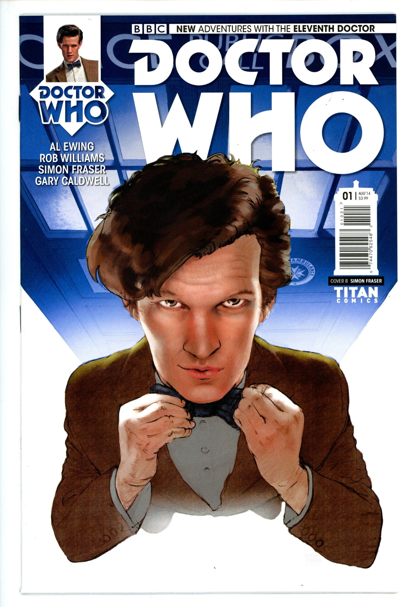 Doctor Who New Adventures With the 11th Doctor 1 Fraser Variant