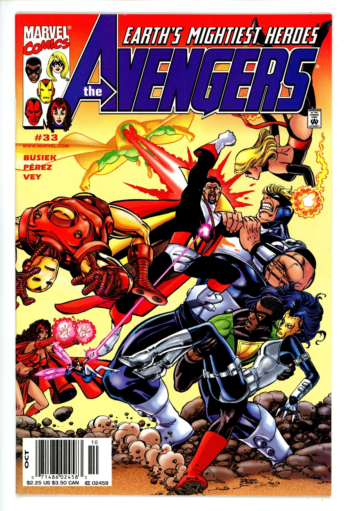 Avengers Vol 3 33 Newsstand