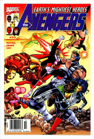 Avengers Vol 3 33 Newsstand