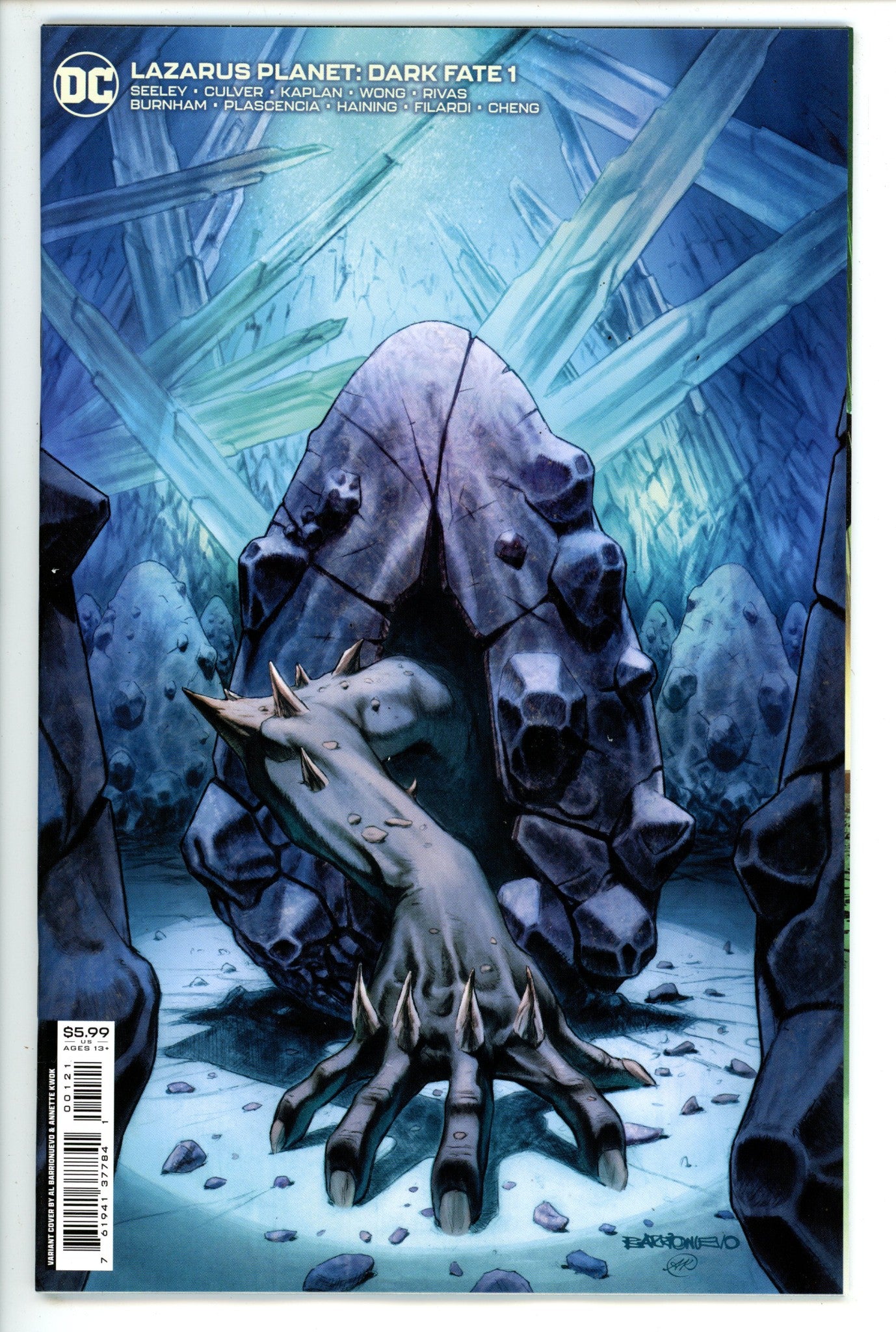 Lazarus Planet Dark Fate 1 Barrionuevo Variant (2023)