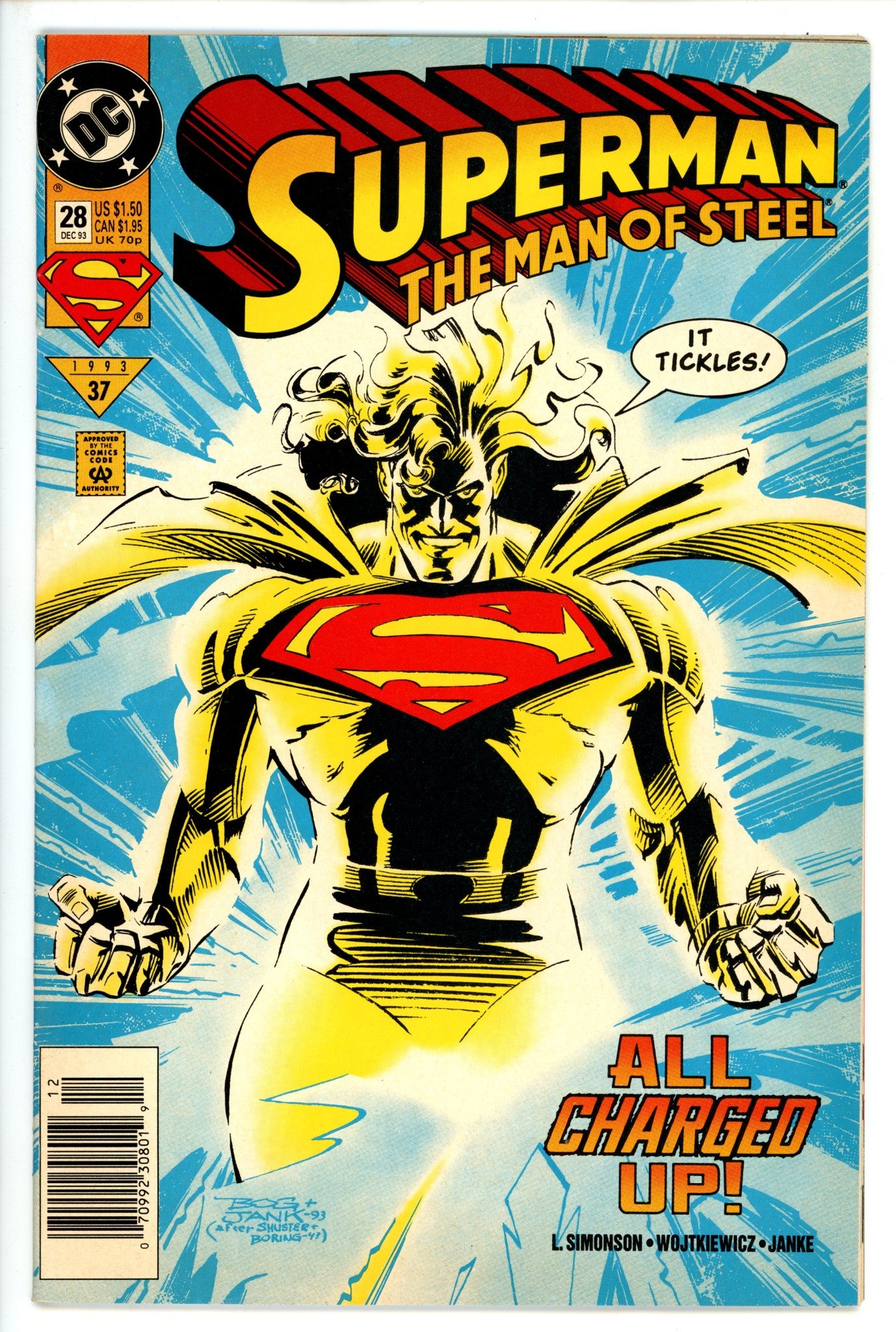 Superman: The Man of Steel 28 Newsstand