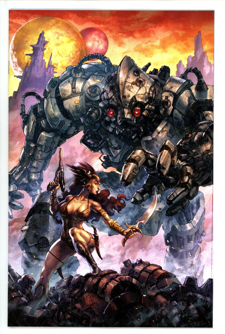 Frank Frazetta's Dawn Attack 4 Quah Virgin Incentive Variant NM+ (2023)