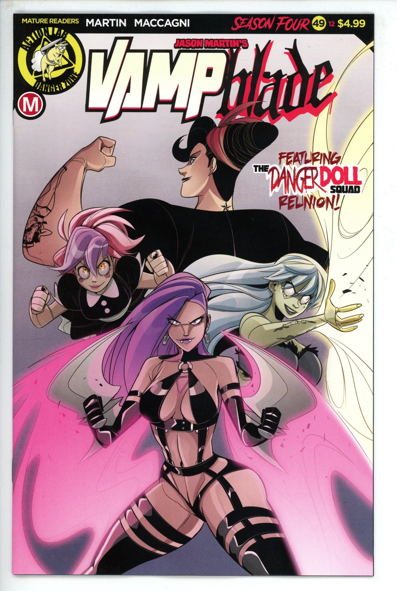 Vampblade Season 4 12-Action Lab-CaptCan Comics Inc