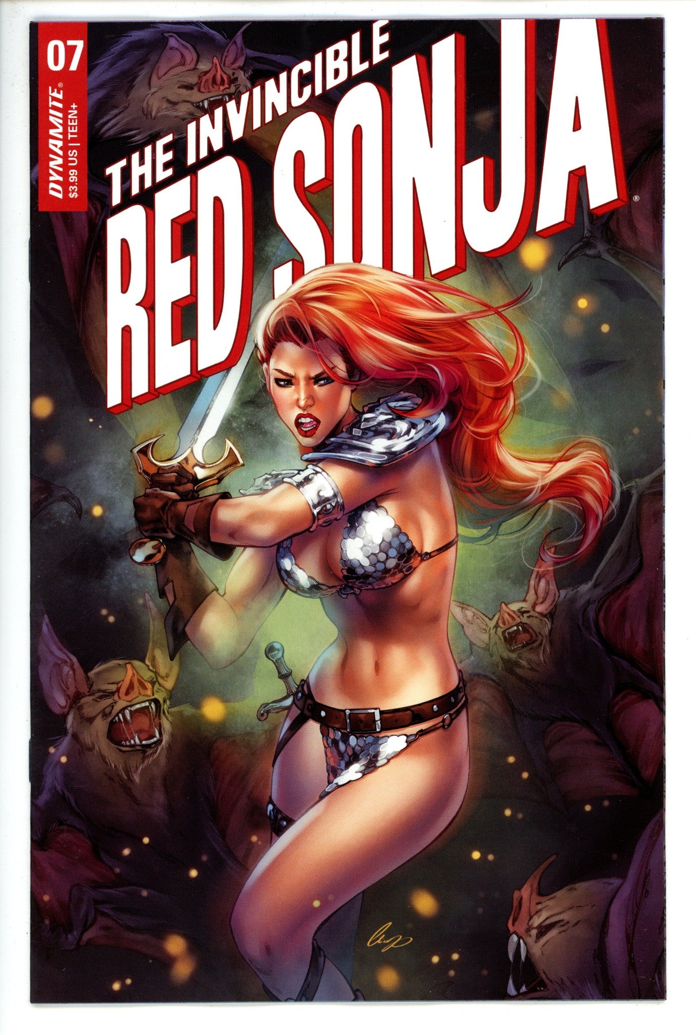 Invincible Red Sonja 7 Chatzoudis Variant (2022)