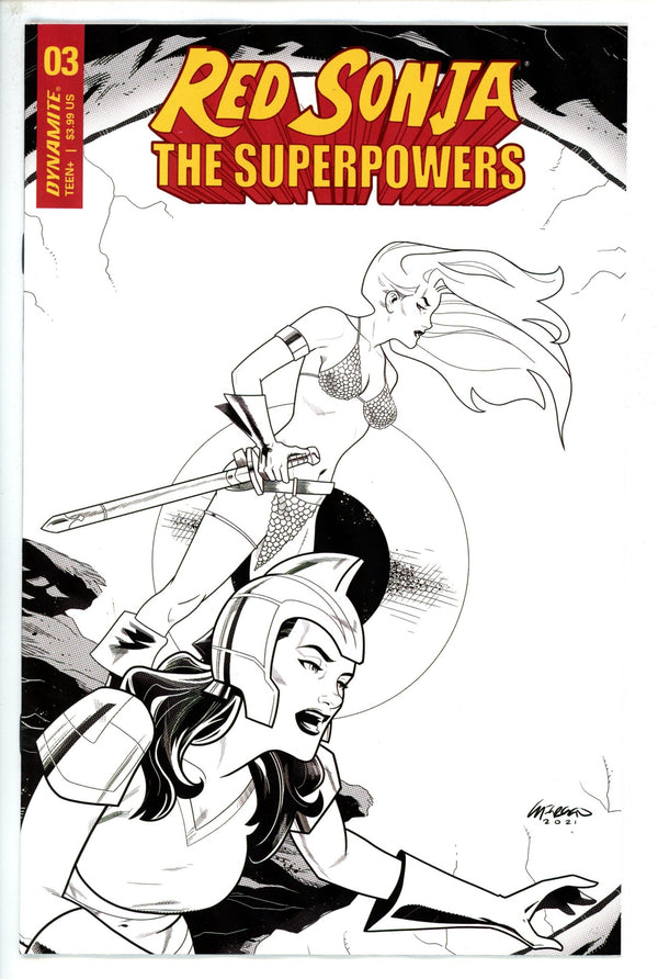 Red Sonja the Superpowers 3 Ferguson Variant