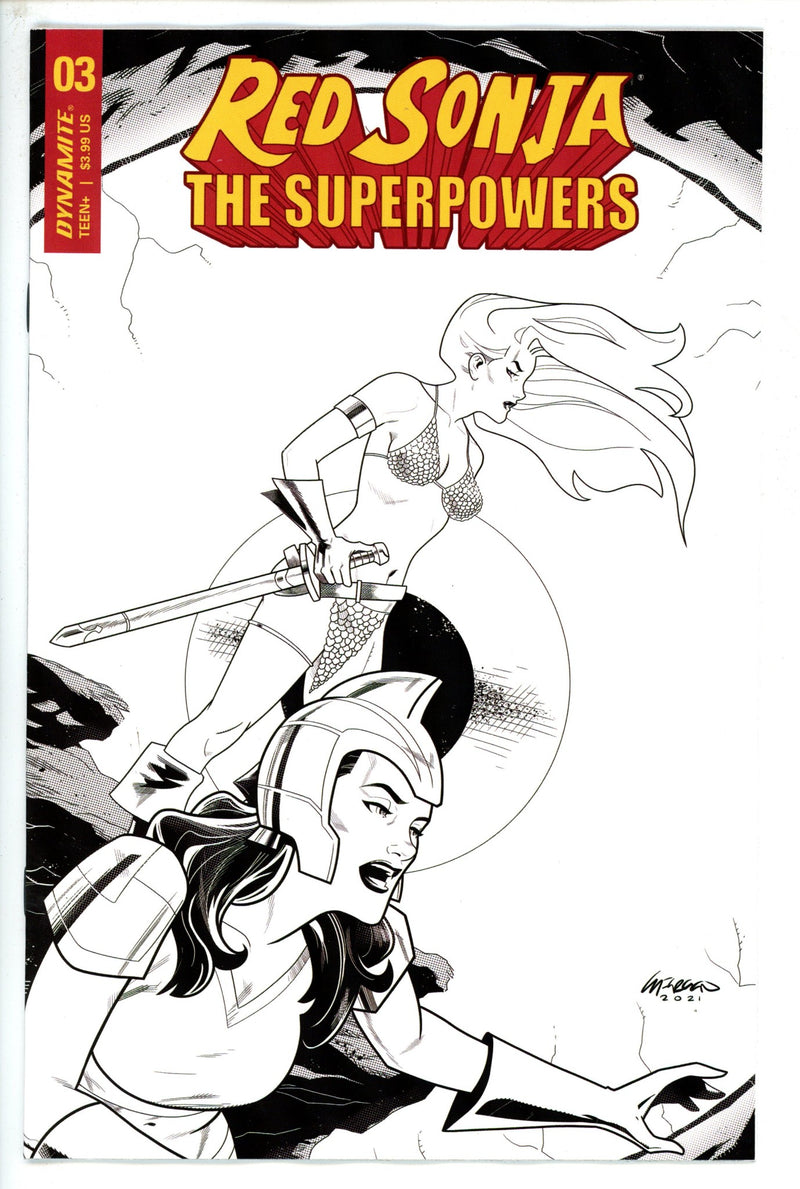 Red Sonja the Superpowers 3 Ferguson Variant-Dynamite-CaptCan Comics Inc