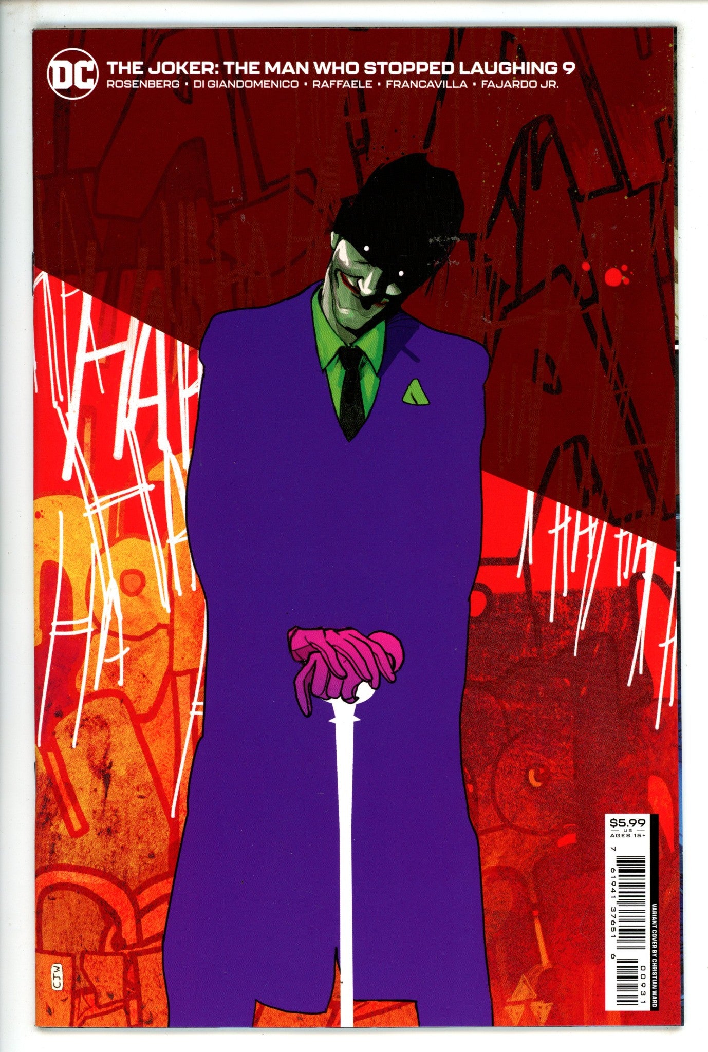 Joker The Man Who Stopped Laughing 9 Ward Variant (2023)