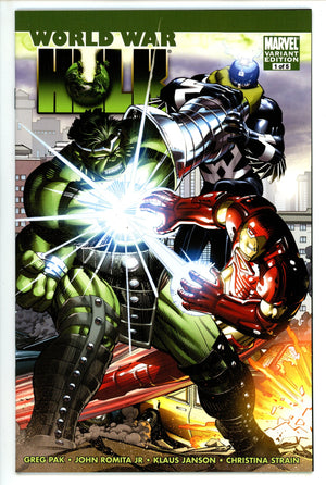 World War Hulk 1 Romita Incentive Variant VF/NM (2007)