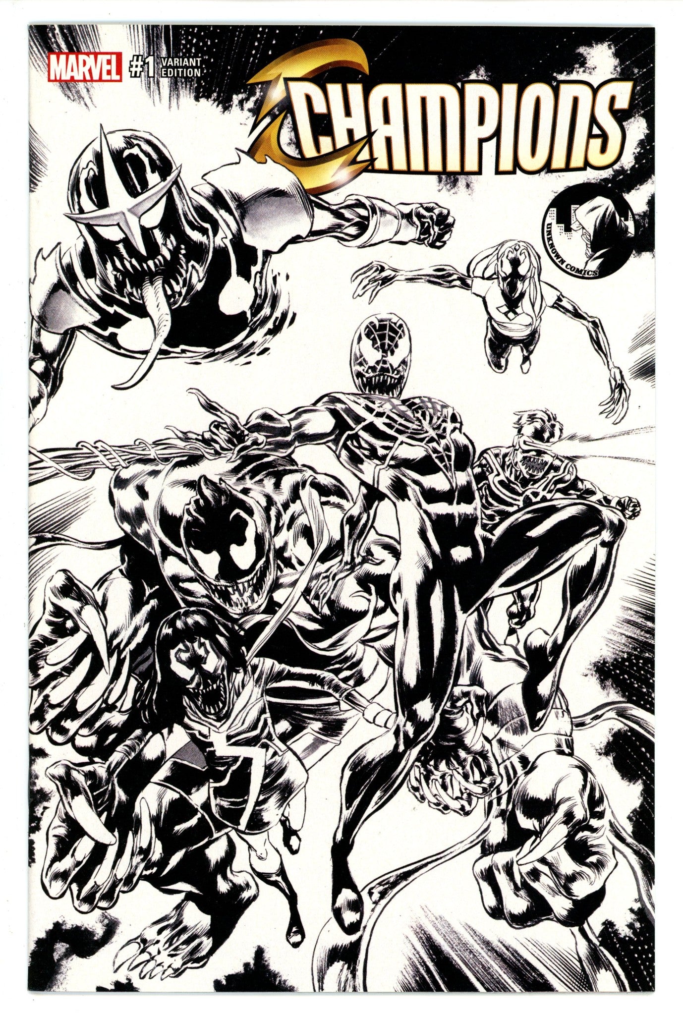 Champions Vol 2 1 Perkins Variant NM-