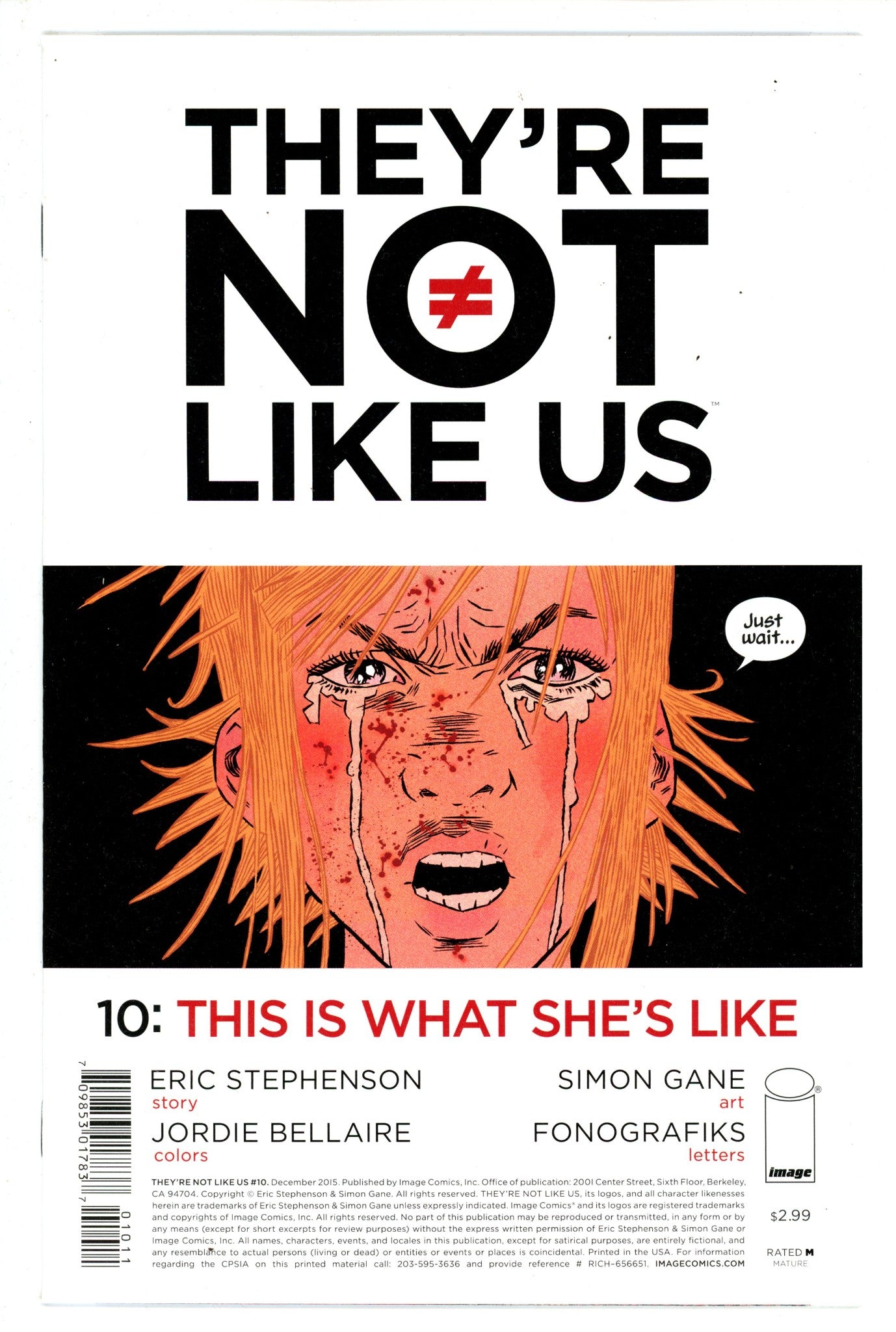 They're Not Like Us 10 (2015)