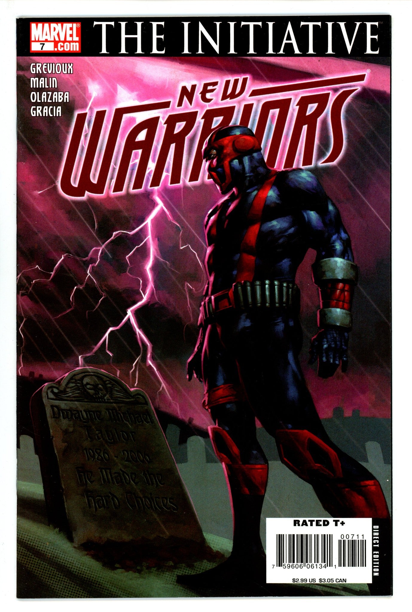 New Warriors Vol 4 7 (2008)