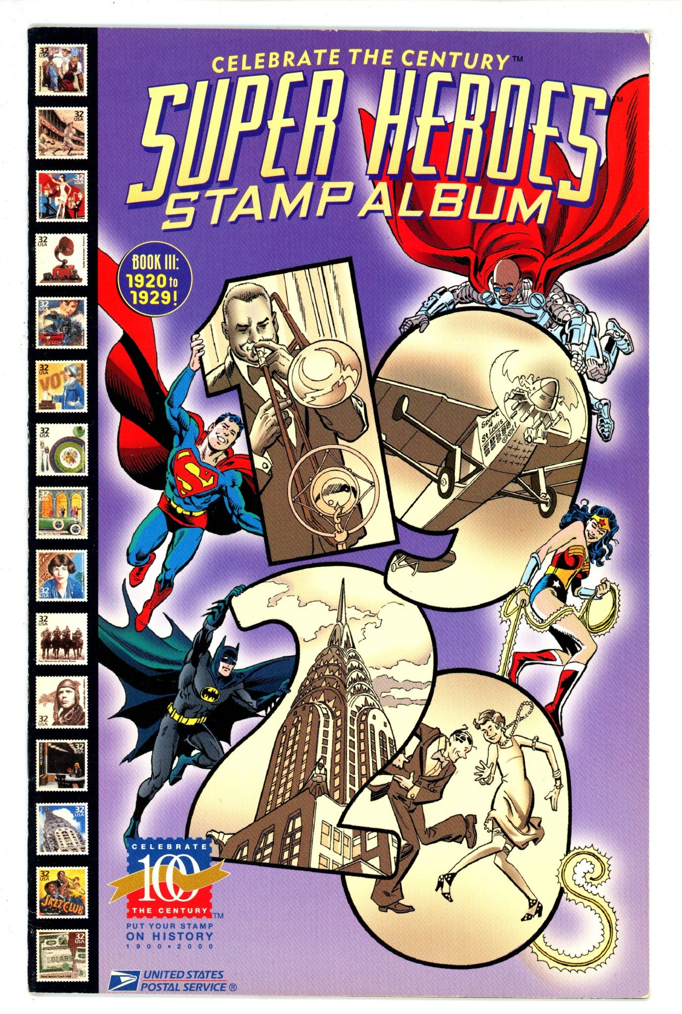 Celebrate the Century: Super Heroes Stamp Album 3