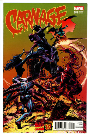 Carnage Vol 2 3 Deodato Variant NM-