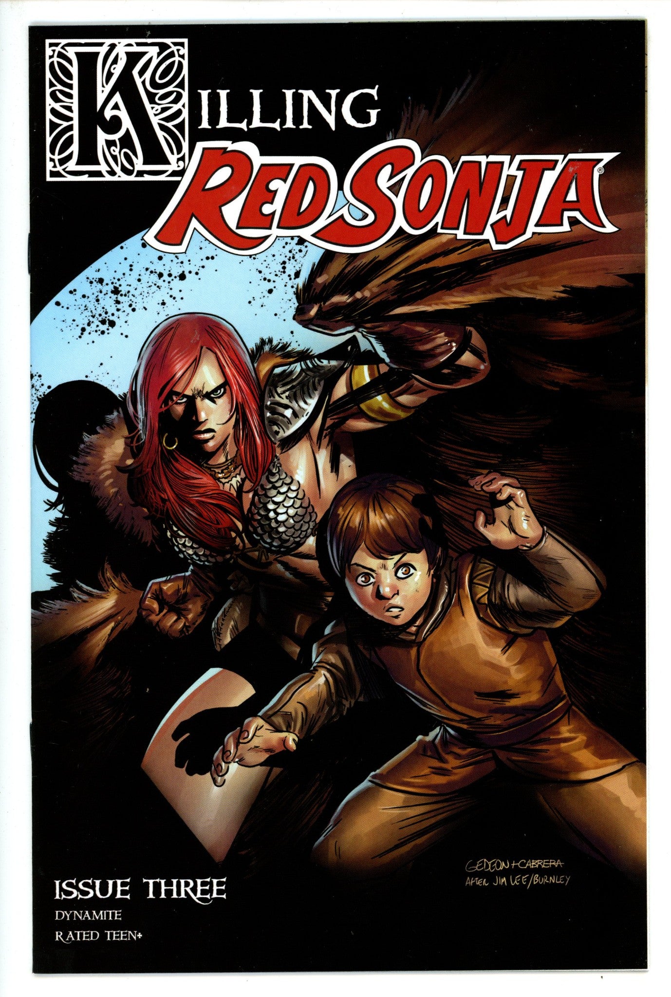 Killing Red Sonja 3 Gedeon Variant