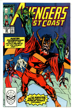 Avengers West Coast Vol 2 52