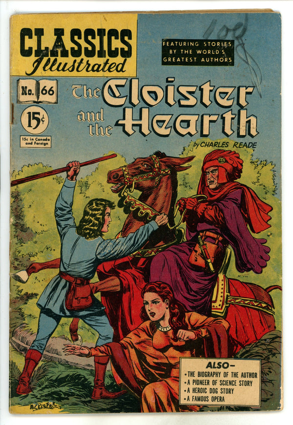 Classics Illustrated 66 HRN 67 Canadian VG