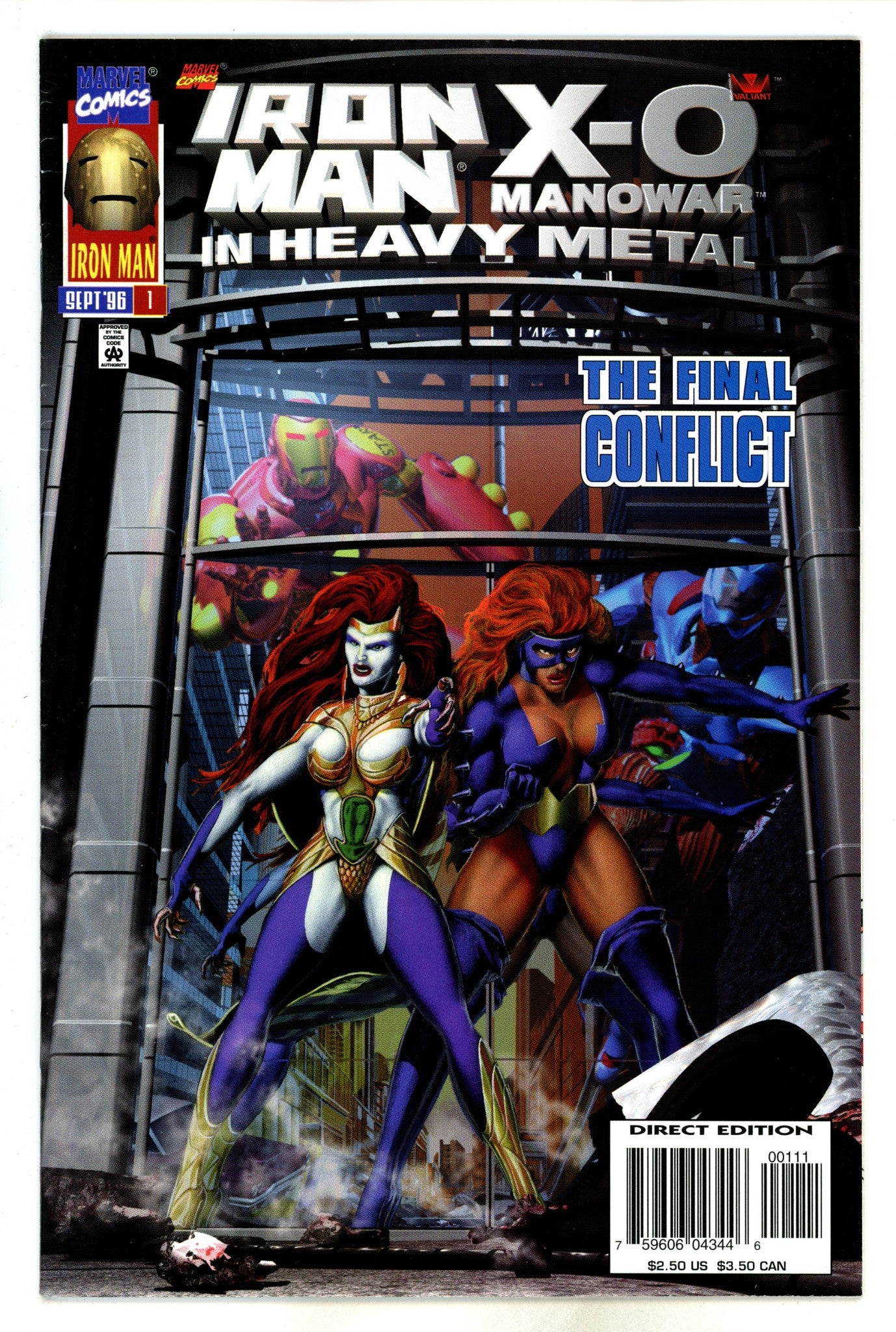 Iron Man / X-O Manowar: In Heavy Metal 1