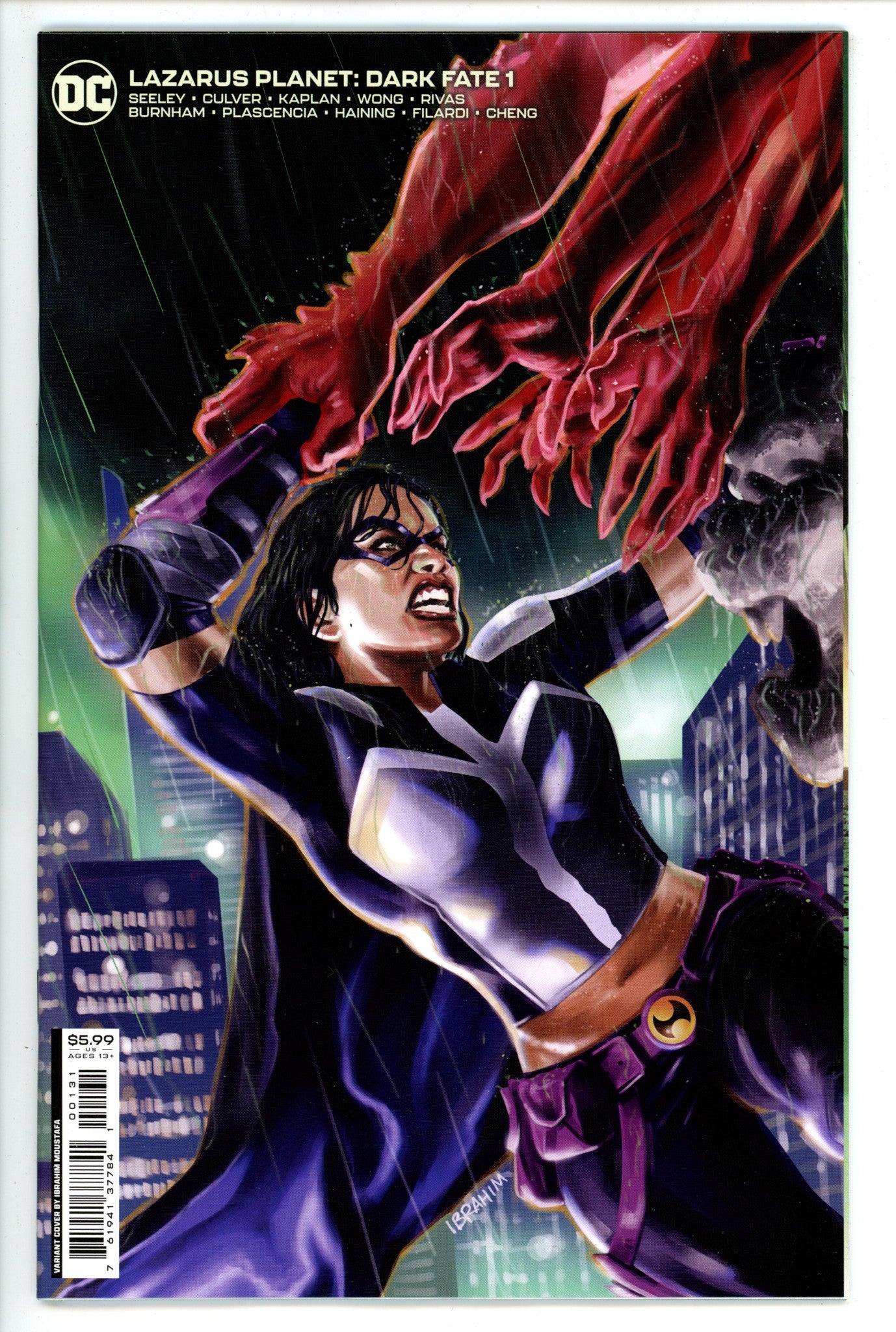 Lazarus Planet Dark Fate 1 Moustafa Variant (2023)