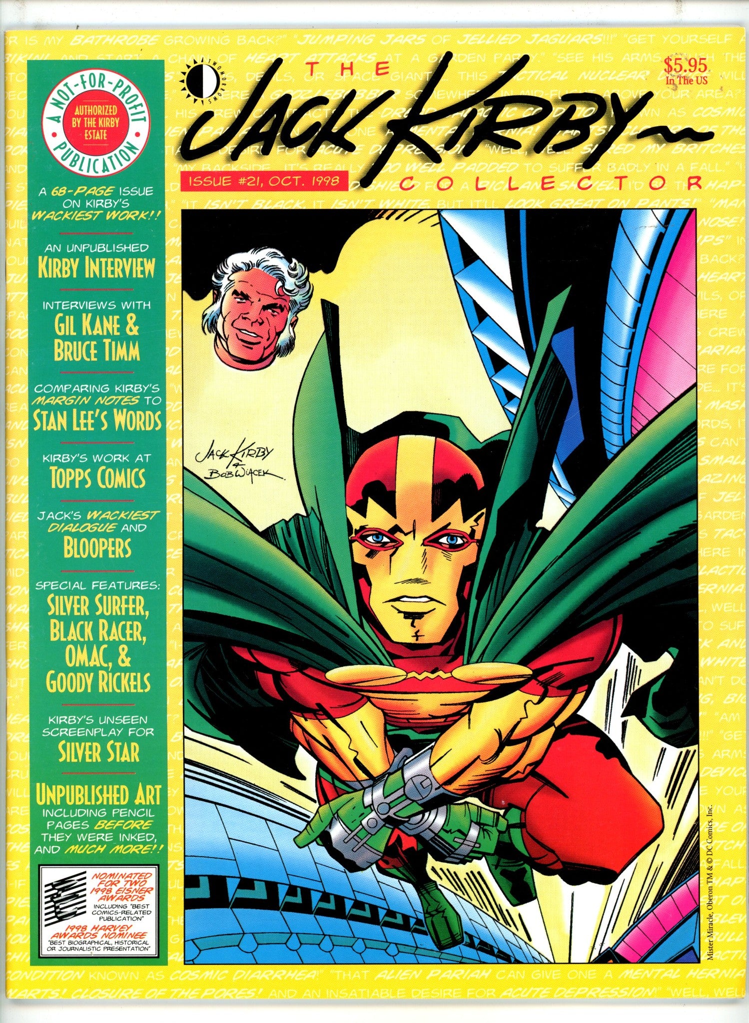 Jack Kirby Collector 21 FN/VF (1998)