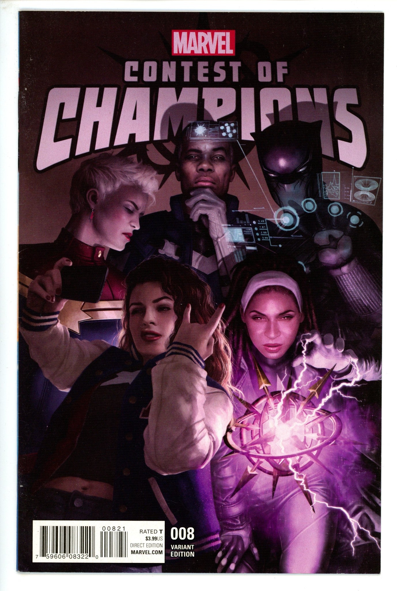 Contest of Champions  8 Rahzzah Variant VF-