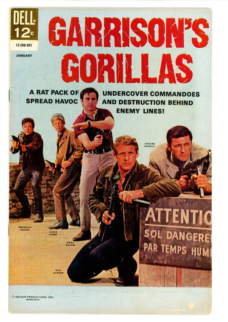 Garrison's Gorillas 1 FN- (1967)