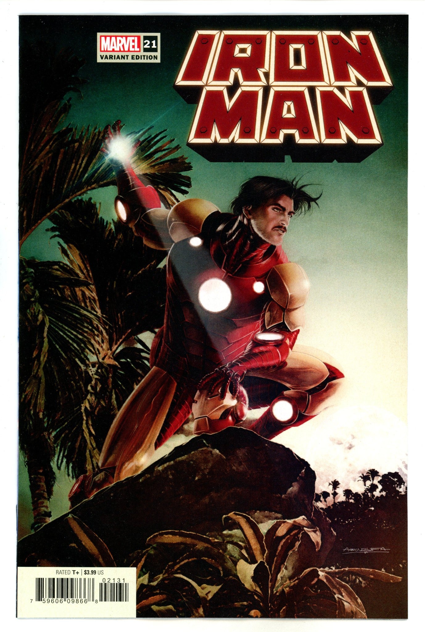 Iron Man Vol 6 21 Unzueta Variant (2022)