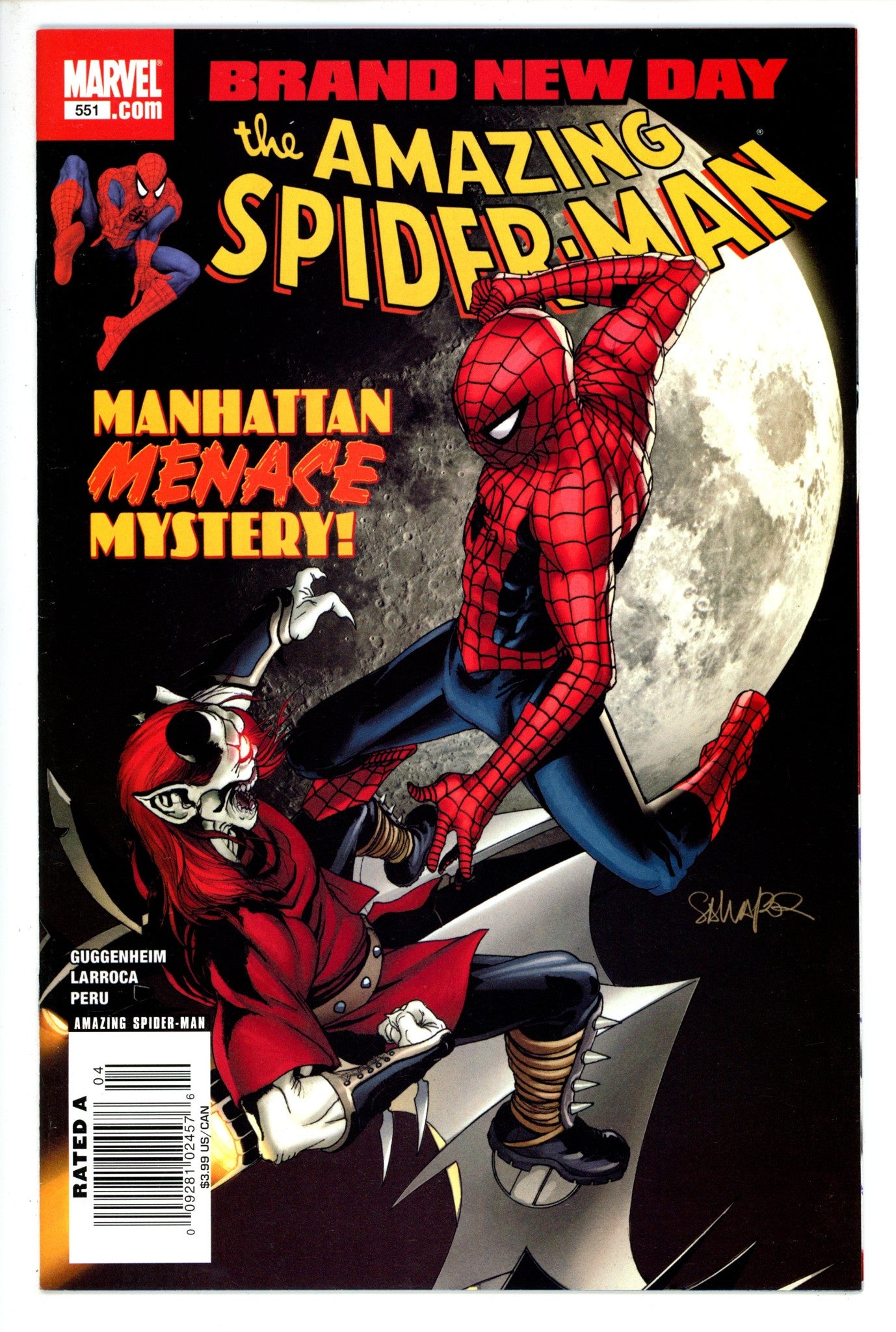 The Amazing Spider-Man Vol 2 551 Newsstand VF+