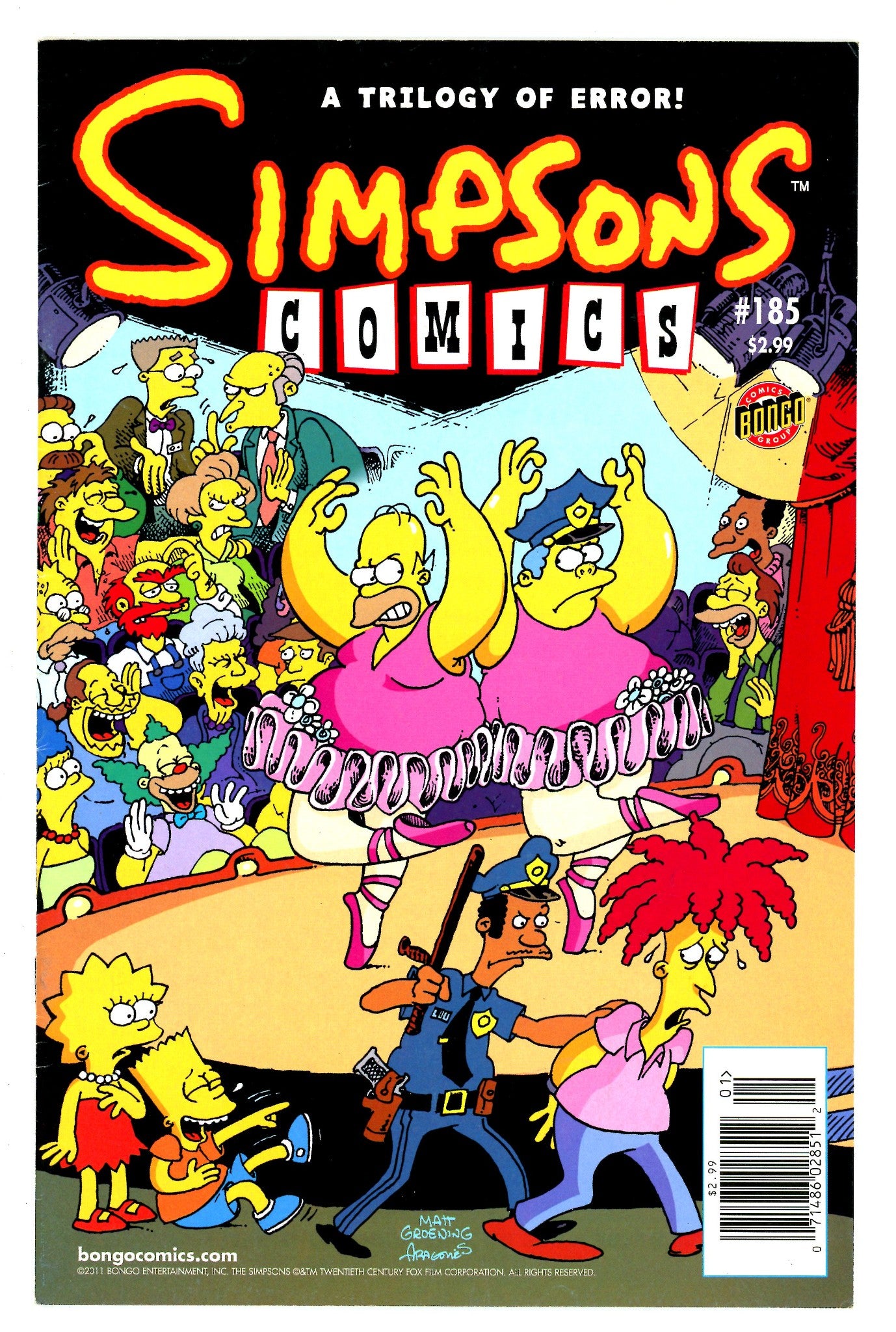 Simpsons Comics 185 Newsstand FN-