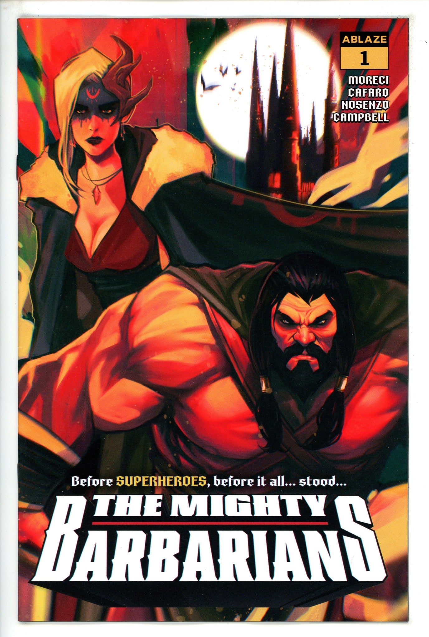 Mighty Barbarians 1 Tomaselli Variant (2023)