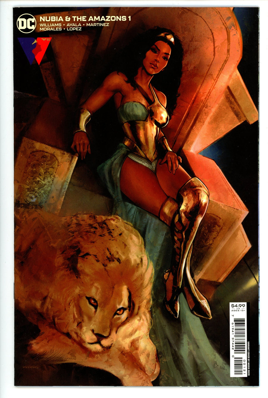 Nubia and the Amazons 1 Sozo Variant (2021)