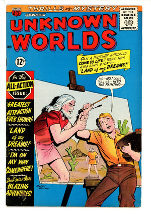 Unknown Worlds 13 FN- (1962)