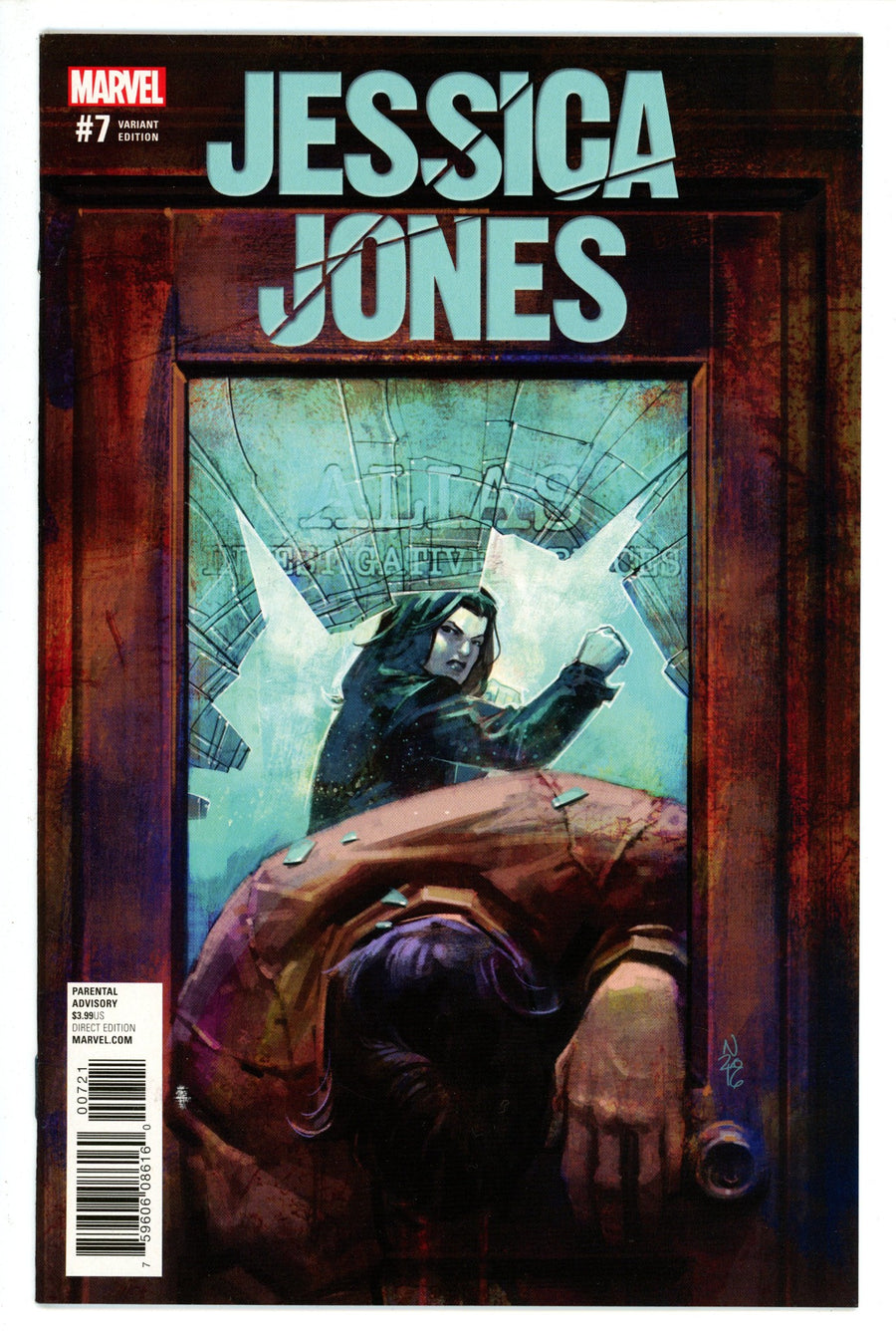 Jessica Jones 7 Klein Variant (2017)