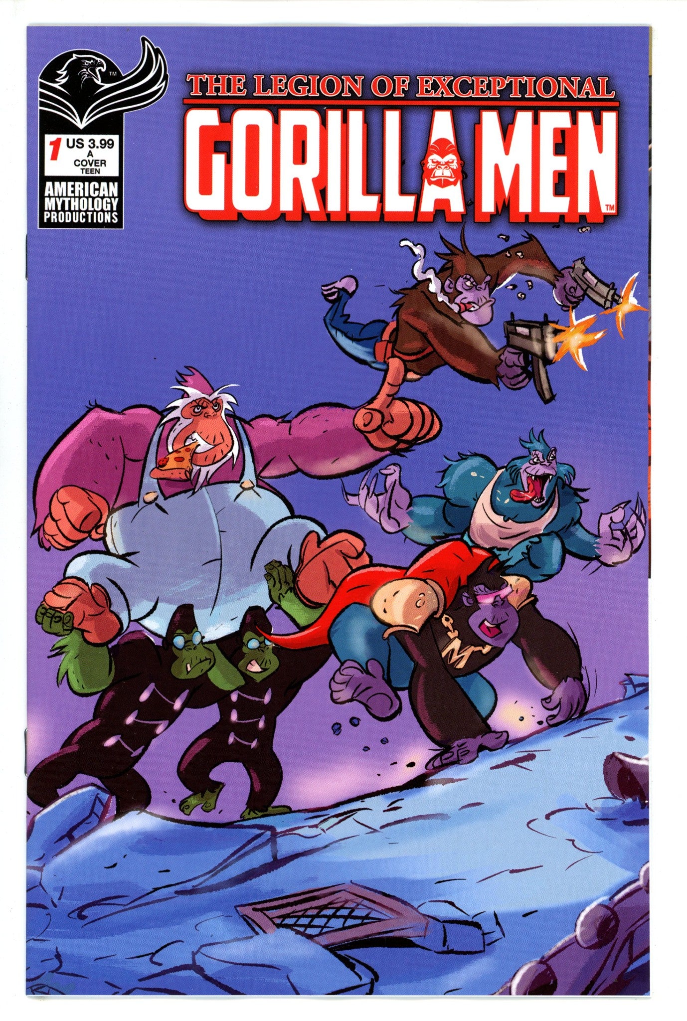 Legion Of Exceptional Gorilla Men 1 (2023)