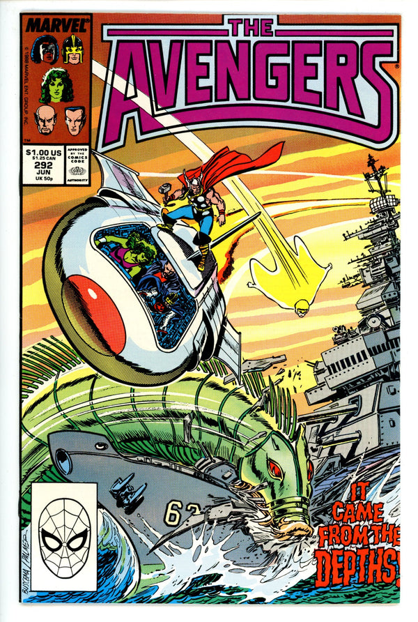The Avengers Vol 1 292