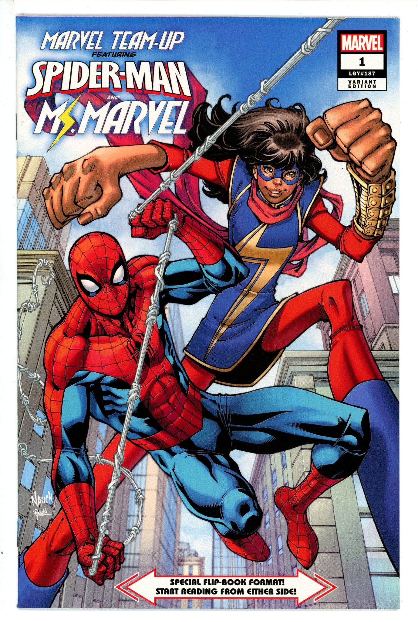 Marvel Team-Up Vol 4 1 (187) Nauck Incentive Variant NM (2019)