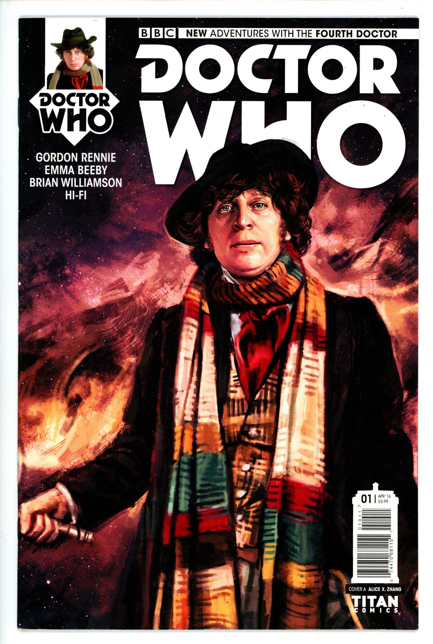 Doctor Who: New Adventures With the Fourth Doctor 1 Brooks Variant