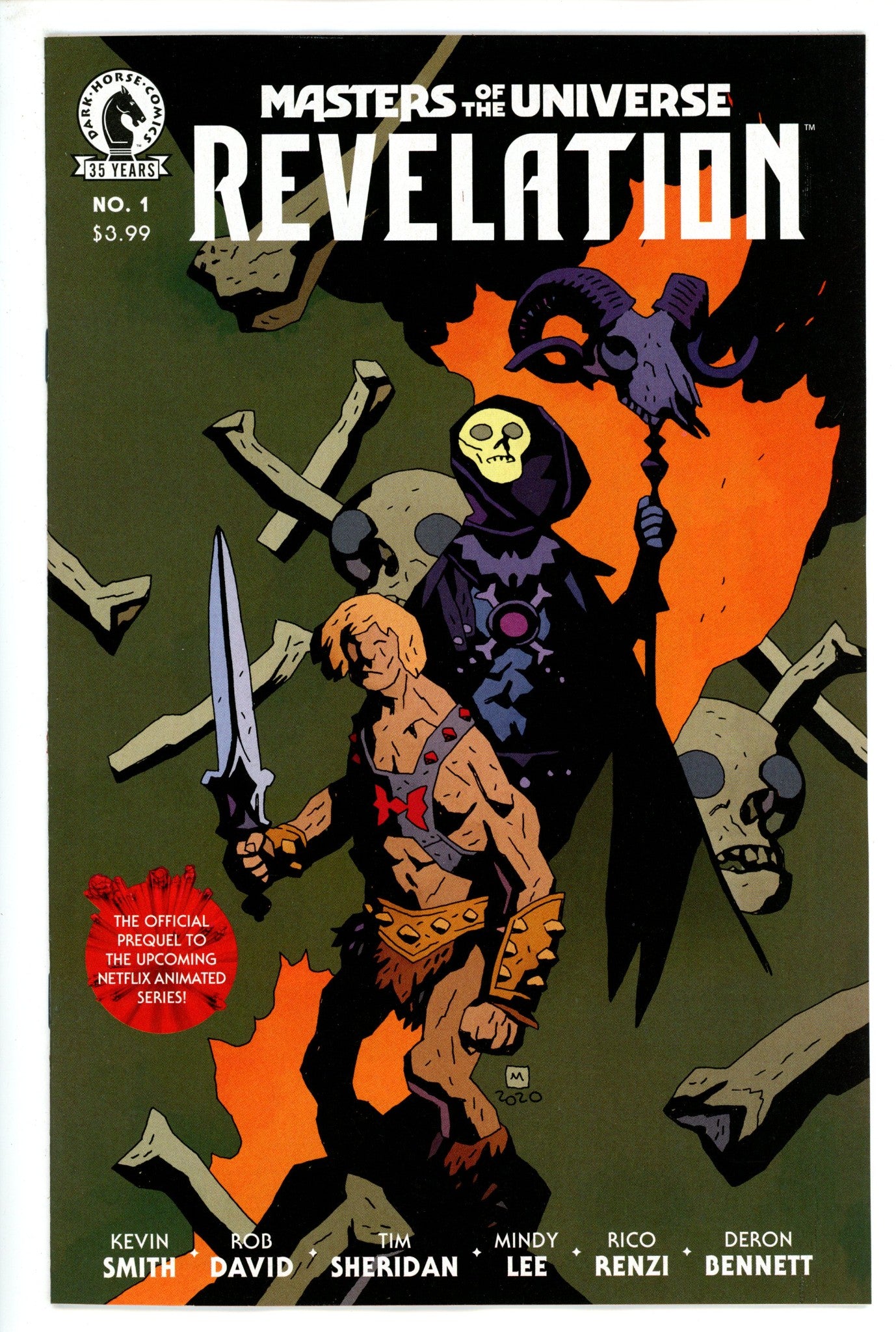 Masters of the Universe Revelation 1 Mignola Variant (2021)