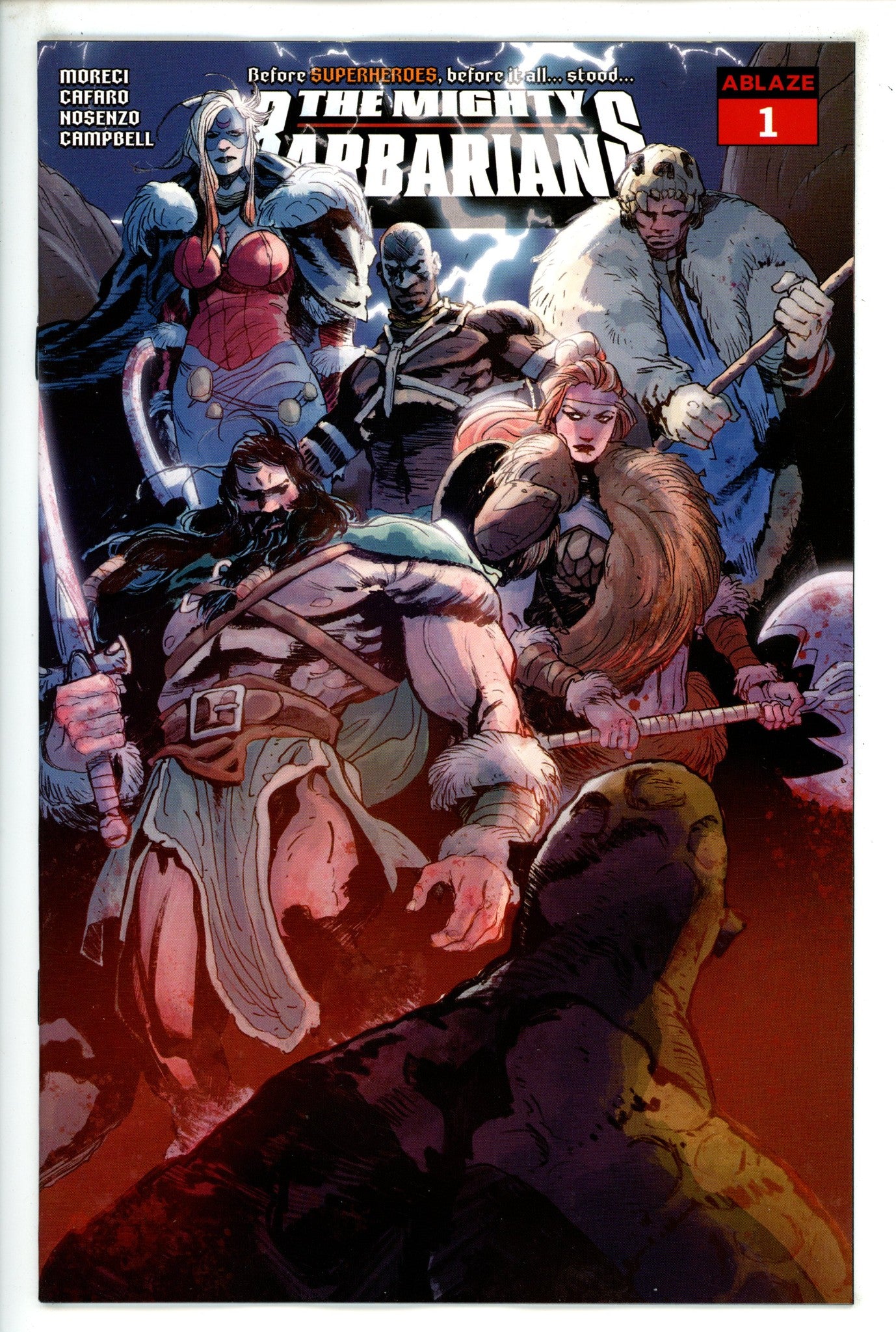 Mighty Barbarians 1 Gizzi Variant (2023)