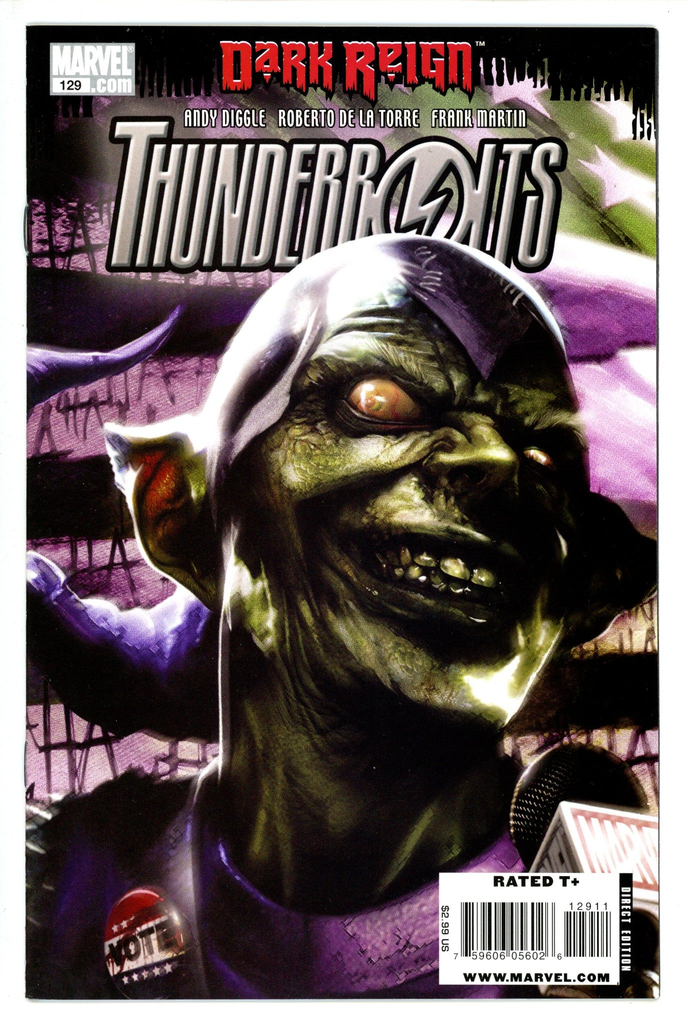 Thunderbolts Vol 1 129 (2009)